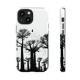 thumbnail image 1 of White Forest Tree Design iPhone 14 Case-iPhone 14-iPhone 14 Case-iPhone, 1 of 2