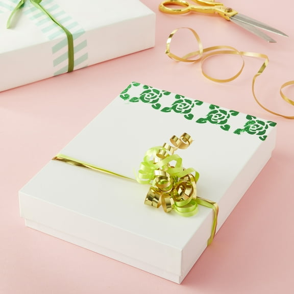 White Frame Box by Celebrate It 7" x 9" x 1.75" Cardboard Gift Box Fits 5" x 7" Frame - Ideal for Weddings - Graduations & Keepsakes - 12 Pack