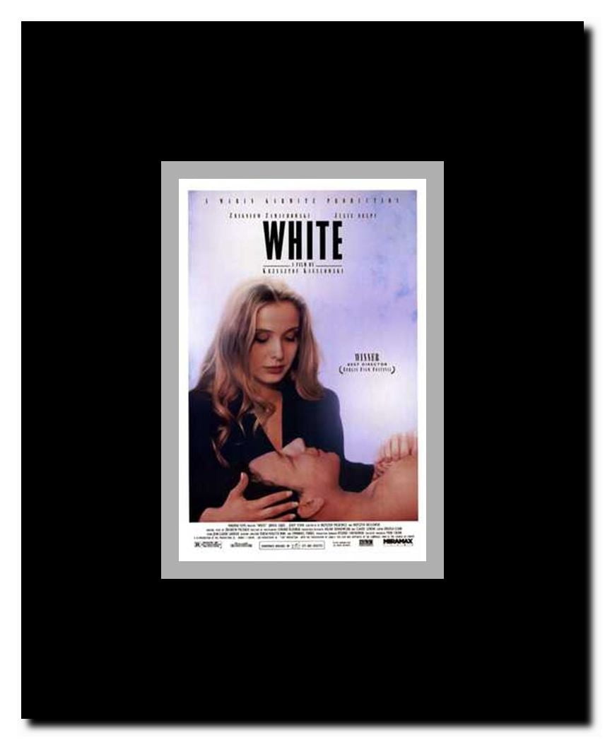 White Framed Movie Poster