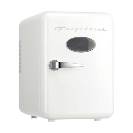 White Frigidaire Retro 6-Can Mini Fridge