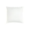 thumbnail image 1 of Bright White Fringe So Soft Linen Pillows 20x20 Down Insert, 1 of 12