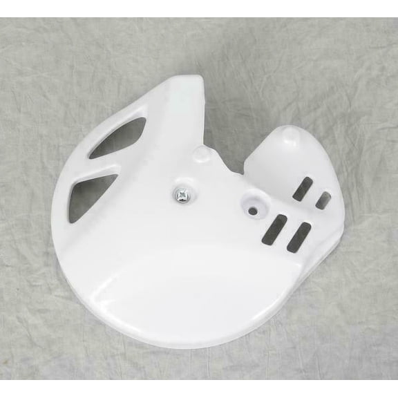 White Front Disc Cover