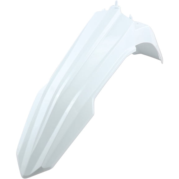 White Front Fender