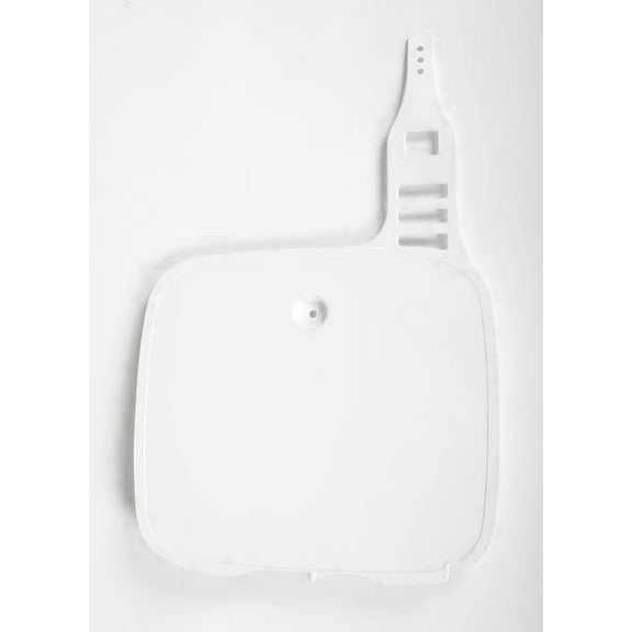 White Front Number Plate