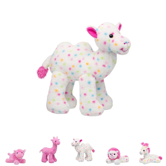 White Frosted Animal Camel Stuffed Plush Camel Plush Toy 15 Inch Super Soft & Huggable Camel Stuffed Plush Ideal Collectible Gift for Fan