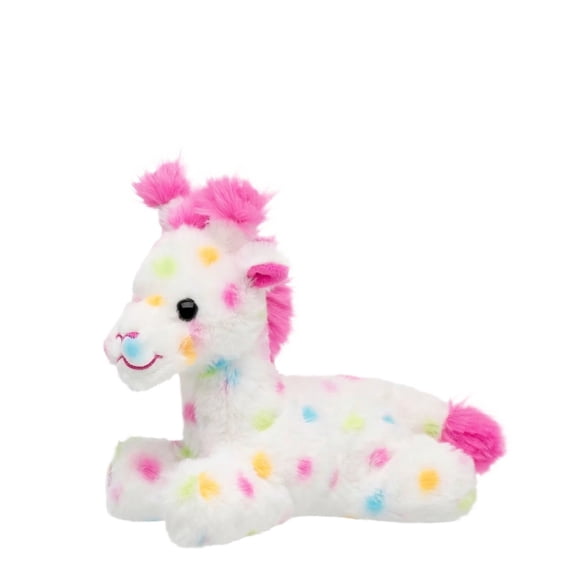 White Frosted Animal Giraffe Plush Plush Doll Giraffe Stuffed Plush 6 Inch Cute & Cuddly Giraffe Stuffed Toy Collectible Toys for Fan