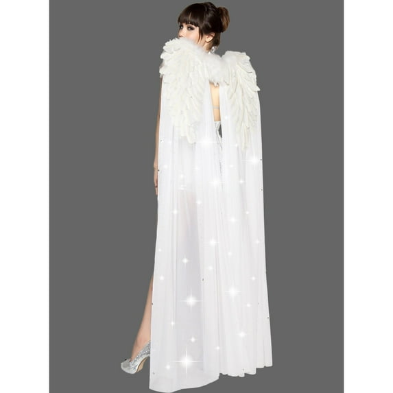 White Full Length Wings 24 X 34