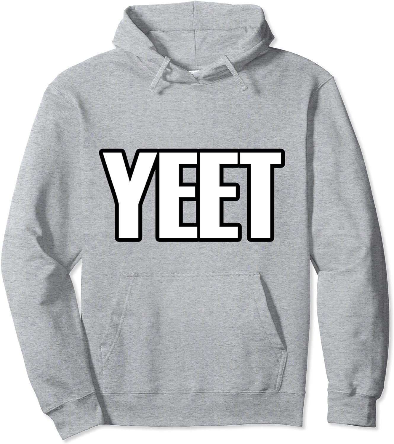 White Funny Yeet Popular Meme Pullover Hoodie