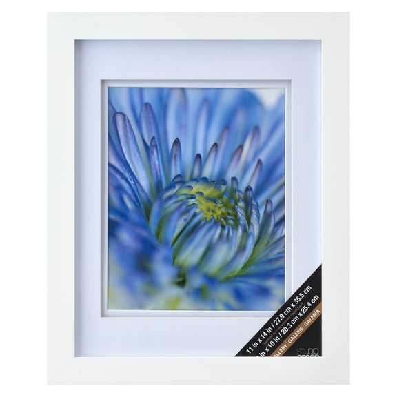 Studio Decor White Gallery Wall Frame with Double Mat