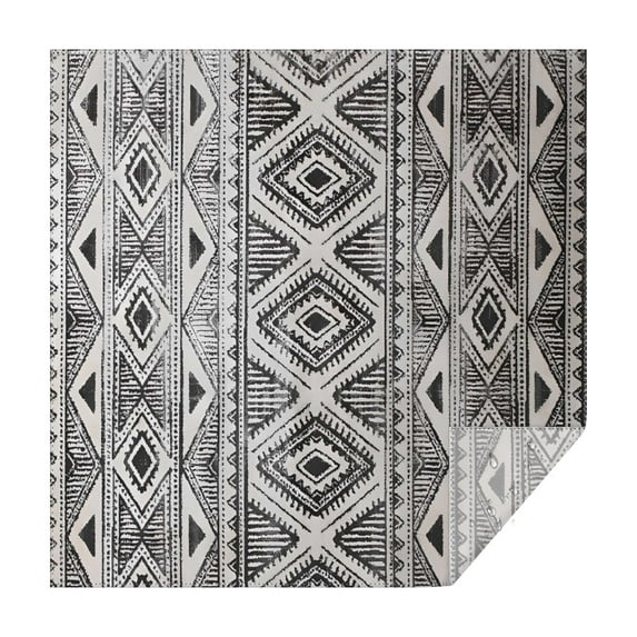 White Geometric Diamond Striped Pattern Square Tablecloth,Waterproof Square Table Cover,Wipeable Spillproof Washable Table Cover for Home Kitchen Party Decor 42"X42"(107x107cm)