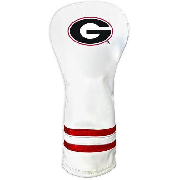 White Georgia Bulldogs Driver Headcover