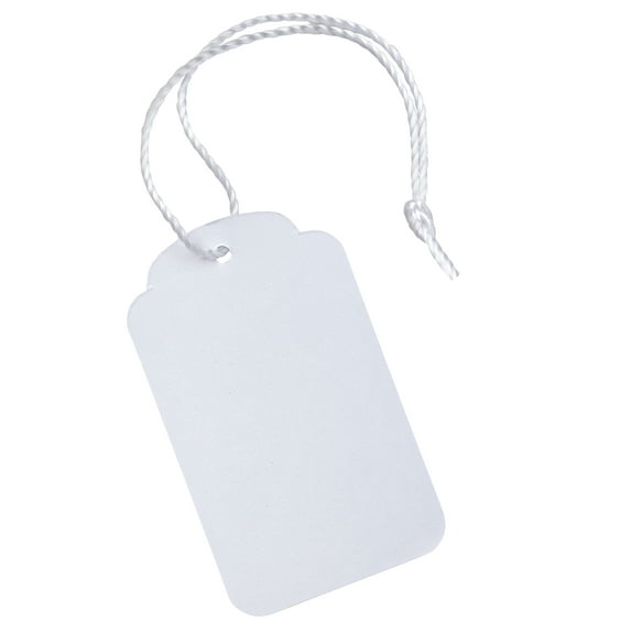 White Gift Tags by Recollections
