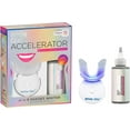 White Glo Accelerator Teeth Whitening Kit with LED Light for Sensitive