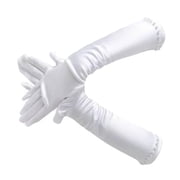 White Gloves Formal Uniform Gloves for Boys Girls Art Show Party White Gloves Formal Pageant for Etiquette
