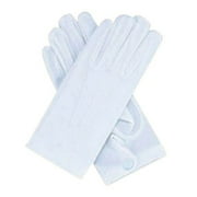 White Gloves W/snaps