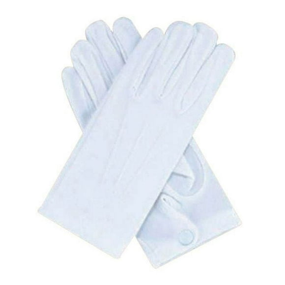 White Santa Gloves