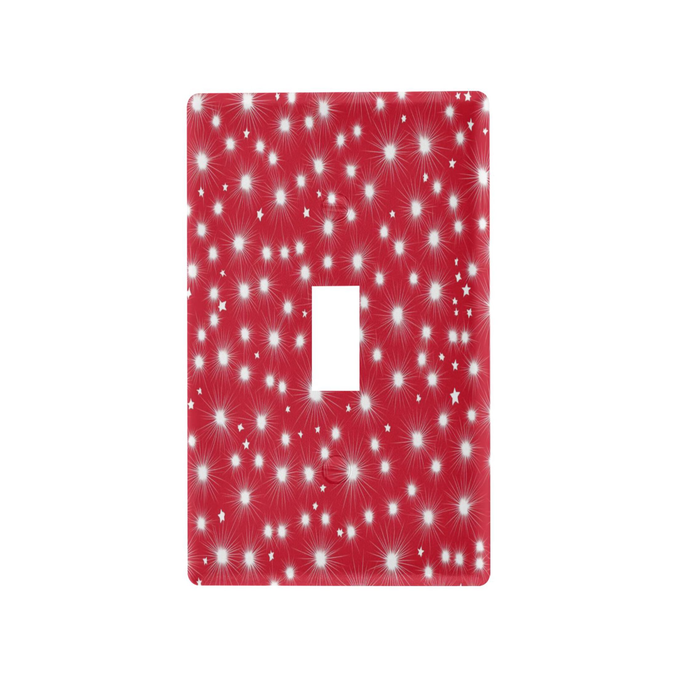 White Glowing Stars Light Switch Cover Switch Plate Outlet Cover Plug ...