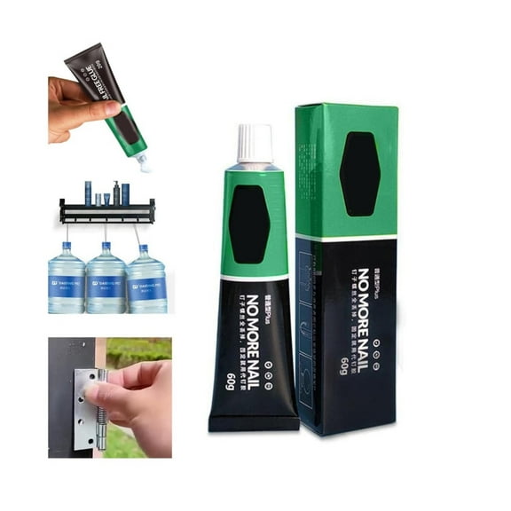 White Glue,1pcs Upgraded All Purpose Glue 2024 New No More Nails Glue Wood Glue For Furniture Heavy Duty Nail Glues Quick Drying Glue Strong Construction Adhesive Sealant