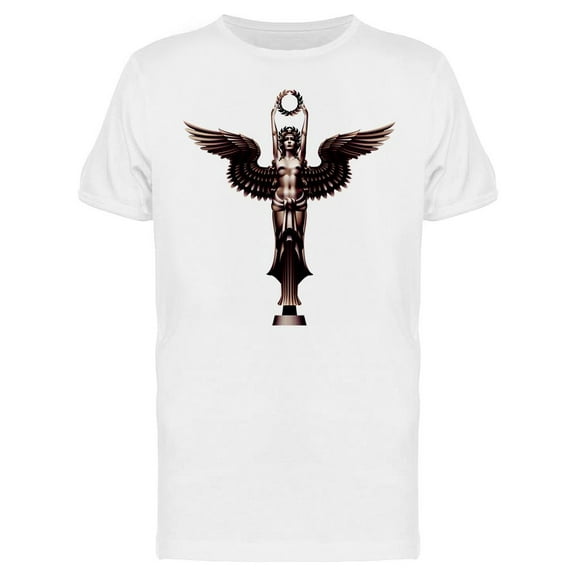 White Goddess Of Victory T-Shirt Men -Image by Shutterstock, Male Small