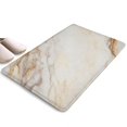 thumbnail image 1 of White Gold Marble Pattern Flannel Non Slip Door Rugs,Washable Door Mats Indoor,Decorative Door Mats,Dirt-Resistant and Absorbent Doormat for Entrance,Bedroom,Kitchen,Bathroom,31.5x17in(80x43cm), 1 of 4