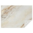 thumbnail image 1 of White Gold Marble Pattern Rectangle Tablecloth 60"x84",Waterproof Polyester Rectangle Table Cloth, Wipeable Spillproof Polyester Tablecloth for Dining, Camping, Indoor and Outdoor, 1 of 5