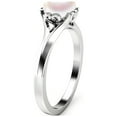 thumbnail image 1 of White Gold Solitaire Pearl Engagement Ring, 1 of 4