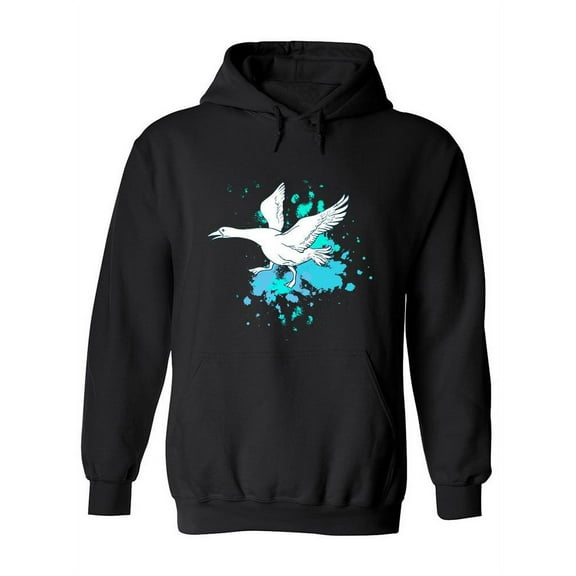 White Goose Hoodie Women -Image by Shutterstock, Female Medium