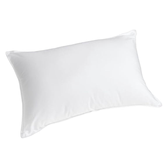White Goose Down Pillow Down Pillows Standard Size Pack of 1 20x26 Inch 29 Oz Luxury Hotel Pillows with 100% Cotton Shell Supportive for Side, Back and Stomach
