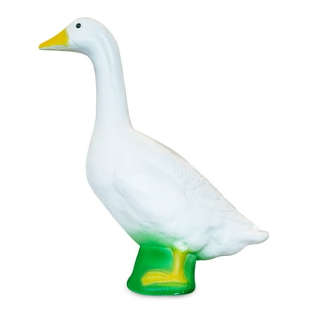 White Goose Plastic Indoor/Outdoor Figurine, 23" Tall