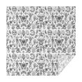 thumbnail image 1 of White Gothic Hand Butterfly Pattern Square Tablecloth,Waterproof Square Table Cover,Wipeable Spillproof Washable Table Cover for Home Kitchen Party Decor 60"x60"(152x152cm), 1 of 6