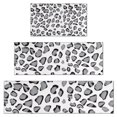 thumbnail image 1 of White and Gray Of Leopard Print Kitchen Rugs Sets Of 3,Kitchen Runner Rugs Non Skid Washable,Decorative Kitchen Floor Mats for Kitchen,Sink,Laundry,17"x30"+ 17"x47" + 17"x59", 1 of 6