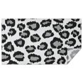 thumbnail image 1 of White and Gray Of Leopard Print Rectangle Tablecloth 60"x102",Waterproof Polyester Rectangle Table Cloth, Wipeable Spillproof Polyester Tablecloth for Dining, Camping, Indoor and Outdoor, 1 of 6