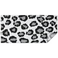 thumbnail image 1 of White and Gray Of Leopard Print Rectangle Tablecloth 60"x120",Waterproof Polyester Rectangle Table Cloth, Wipeable Spillproof Polyester Tablecloth for Dining, Camping, Indoor and Outdoor, 1 of 6