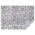 thumbnail image 1 of White and Gray Of Leopard Print Rectangle Tablecloth 60"x84",Waterproof Polyester Rectangle Table Cloth, Wipeable Spillproof Polyester Tablecloth for Dining, Camping, Indoor and Outdoor, 1 of 5