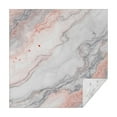 thumbnail image 1 of White Gray Red Marble Pattern Square Tablecloth,Waterproof Square Table Cover,Wipeable Spillproof Washable Table Cover for Home Kitchen Party Decor 60"x60"(152x152cm), 1 of 6