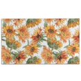 thumbnail image 1 of White Green Stem Sunflower Pattern Door Rugs,Washable Non Slip Door Mats Indoor,Decorative Door Mats,Entry Mat Indoor for Entrance,Bedroom,Kitchen,Bathroom,17"x30", 1 of 6