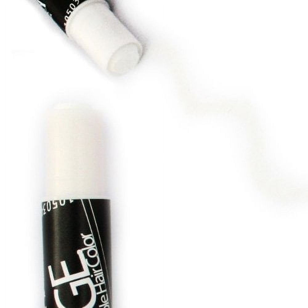 White Hair Chalk Edge Blendable Hair Color