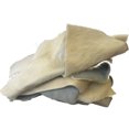 thumbnail image 1 of White Hair On Hide Cow Leather - Remnants 1 lb.  1-4 pieces per pack.  Irregular shapes, 1 of 5