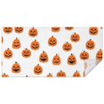 thumbnail image 1 of White Halloween Pumpkins Rectangle Tablecloth 60"x120",Waterproof Polyester Rectangle Table Cloth, Wipeable Spillproof Polyester Tablecloth for Dining, Camping, Indoor and Outdoor, 1 of 6