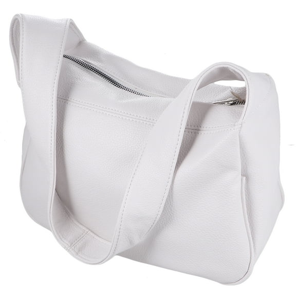 UKCOCO 1PC Fashion Tote Bag Storage White Color for Women Outdoor Activities