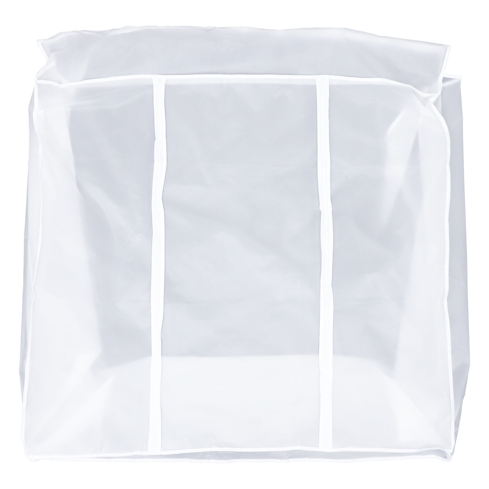 White Hanging Clothes Bag Moth Proof Garment Bags Safety Mask