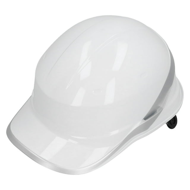 White Hard Hat Shock Absorption Adjustable Helmet Protection with