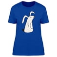 thumbnail image 1 of White Hare In Scandinavian Style T-Shirt Women -Image by Shutterstock, Female Medium, 1 of 2