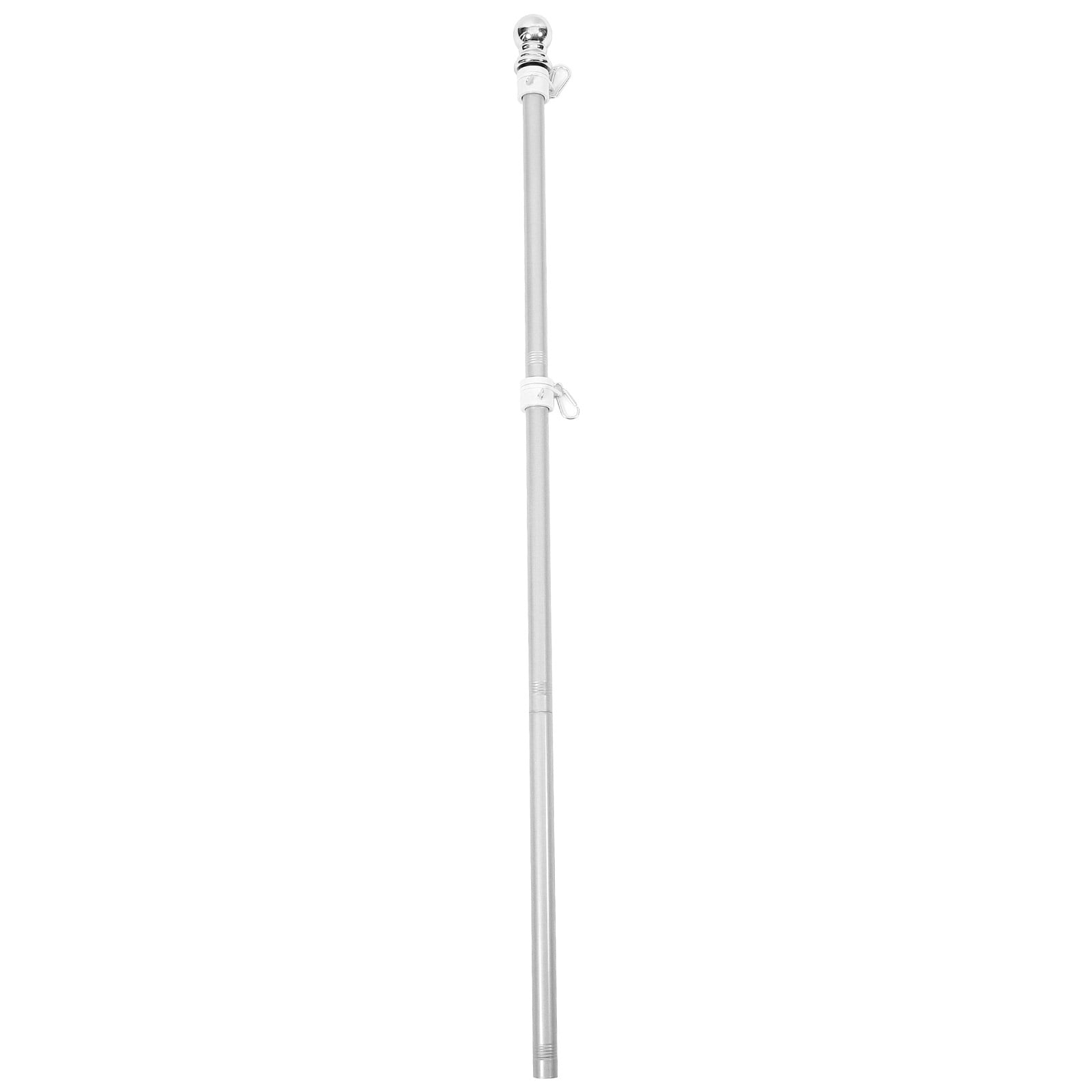 White Head Flag Pole Rotation Heavy Flag Pole Free Rotation Flag Holder