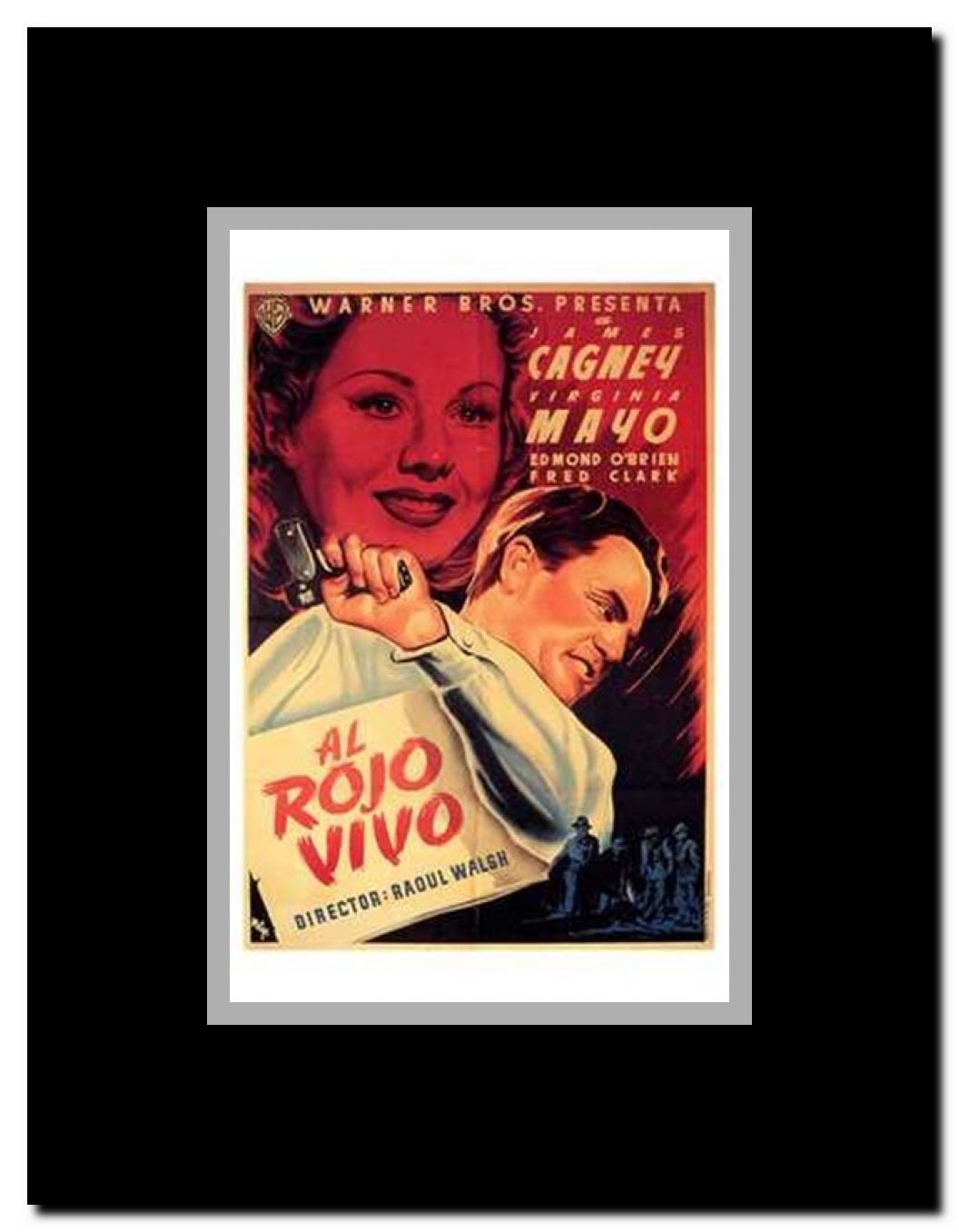 White Heat Framed Movie Poster