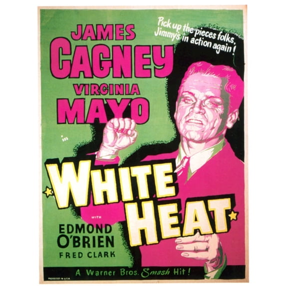 White Heat James Cagney 1949 Movie Poster Masterprint (11 x 17)
