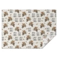 thumbnail image 1 of White Highland Cow Cart Butterfly Pattern Rectangle Tablecloth 60"x84",Waterproof Polyester Rectangle Table Cloth, Wipeable Spillproof Polyester Tablecloth for Dining, Camping, Indoor and Outdoor, 1 of 5