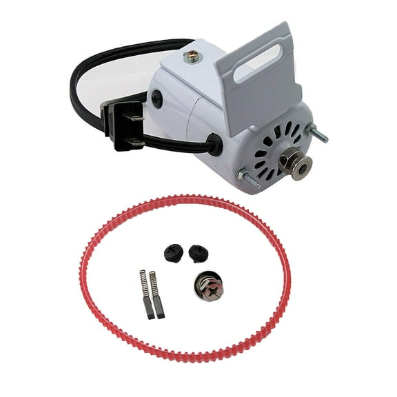 White Home Sewing Machine Motor, L-Bracket 110 Volt, 90W, 7000RPM