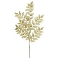 thumbnail image 1 of White Honey Locust Glitter Leaf Spray - 22 in. - 6 Per Bag, 1 of 1