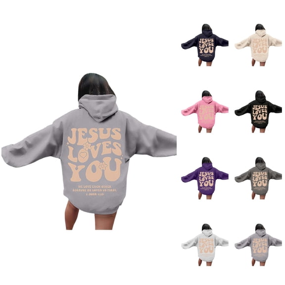 White Hoodie Womens Hoodie Oversized Sweatshirt Lightweight Casual Zip Up Hoodie Unisex Letter Print Hooded Zip Up Sweatshirt | Streetwear Loose Fit Pullover Hoodie
